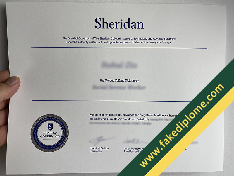 Sheridan College fake diploma.jpg